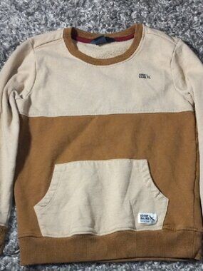 Kids Eddie Bauer Two-Tone Crewneck Sweater Size 6 Boy